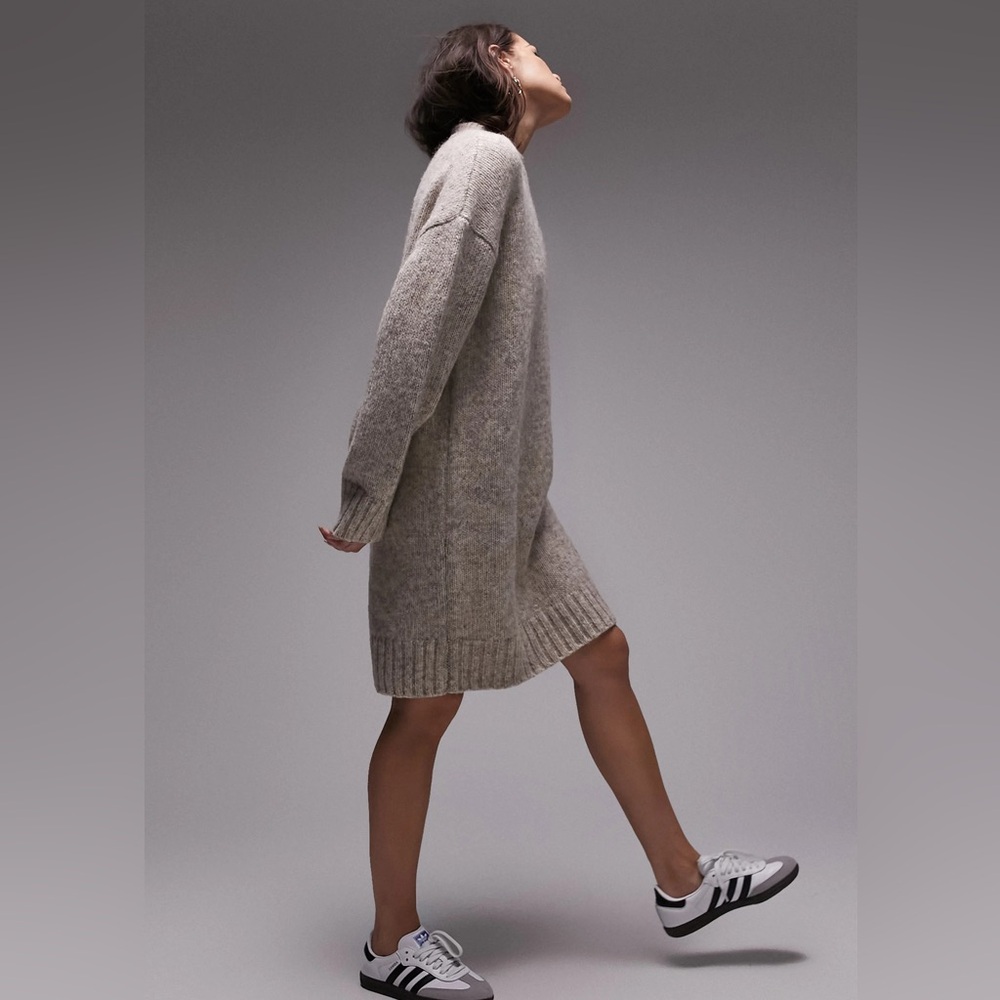 Topshop Oversize Sweater Dress